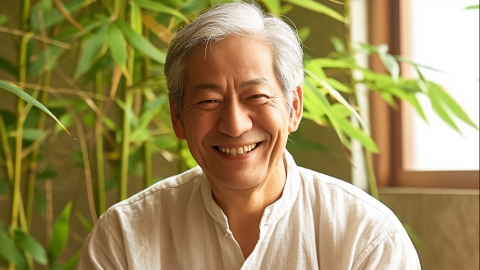 大爷把三轮车当单杠锻炼身体 网友直呼:太有松弛感了